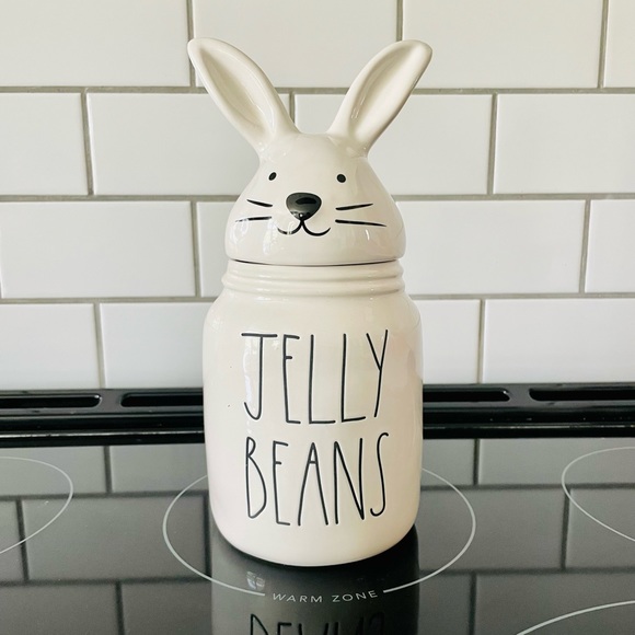 Rae Dunn Holiday Rare Rae Dunn Jelly Beans Canister Poshmark